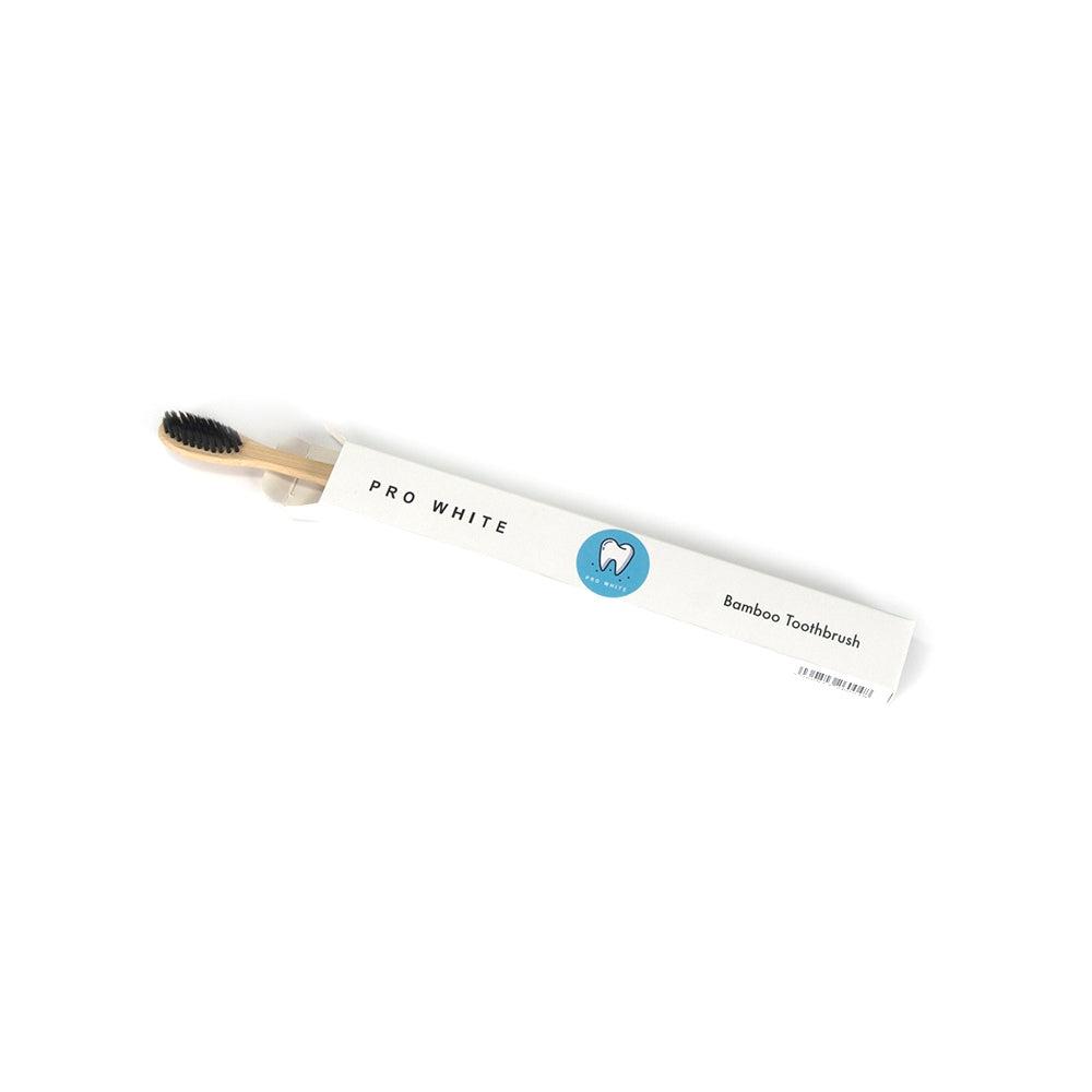 Brosse à Dents en Bambou au Charbon Actif - Écologique & Biodégradable